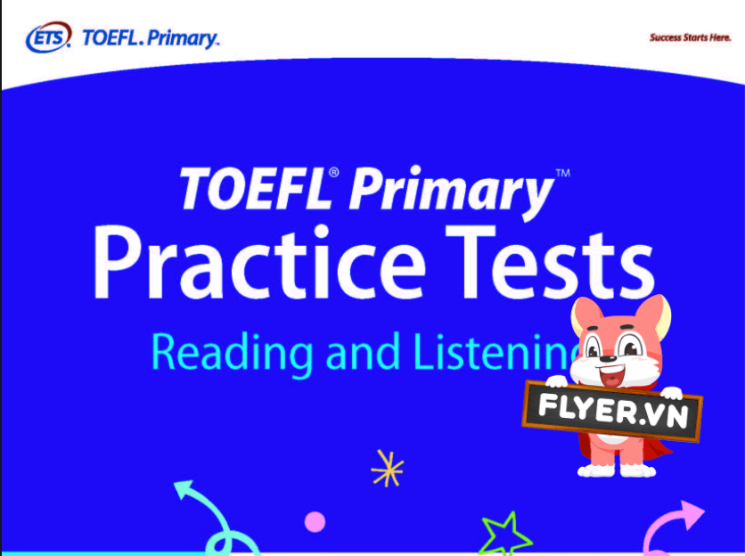 Cấu trúc bài thi TOEFL Primary, sách ôn và cách luyện thi dễ dàng