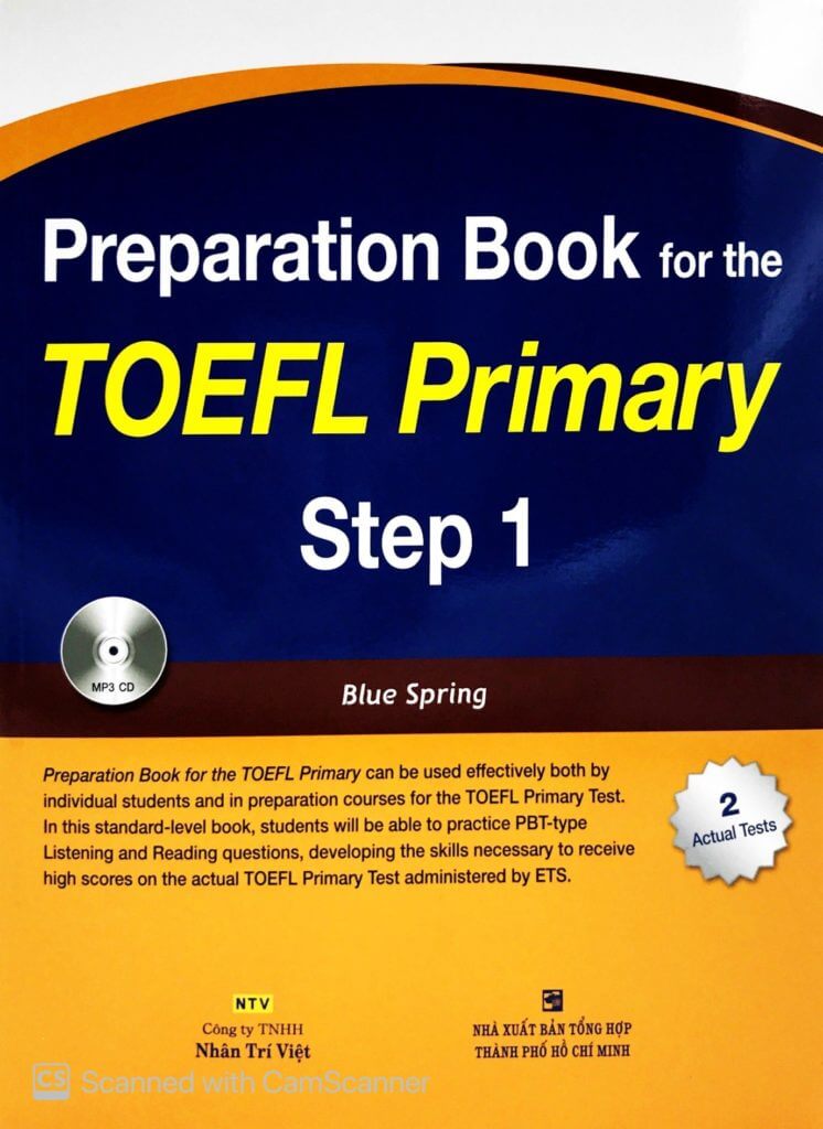 Sách luyện thi TOEFL Primary