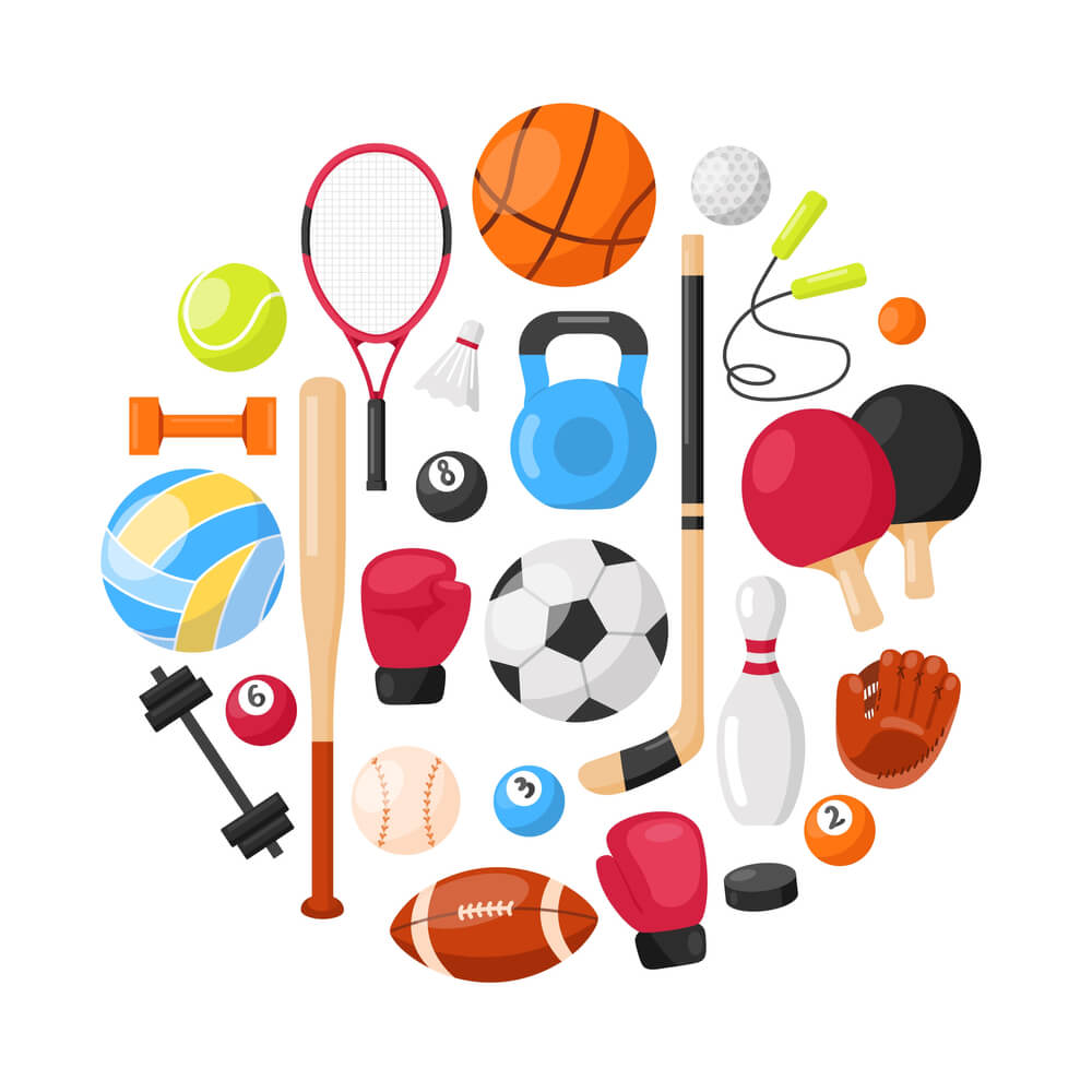 Từ vựng về thể thao: Các đạo cụ thể thao trong tiếng Anh