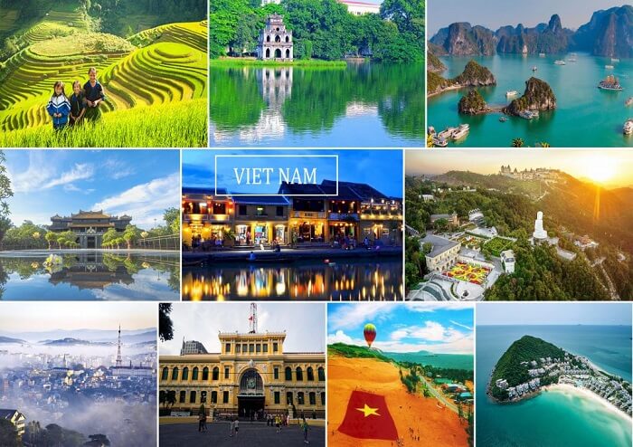 Một số địa điểm nổi tiếng ở Việt Nam bằng Tiếng Anh