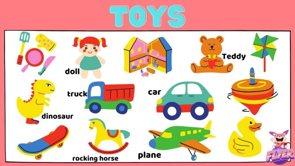 Từ vựng tiếng Anh về đồ chơi