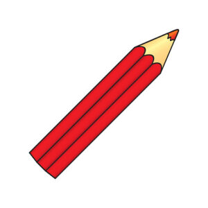 red pencil 