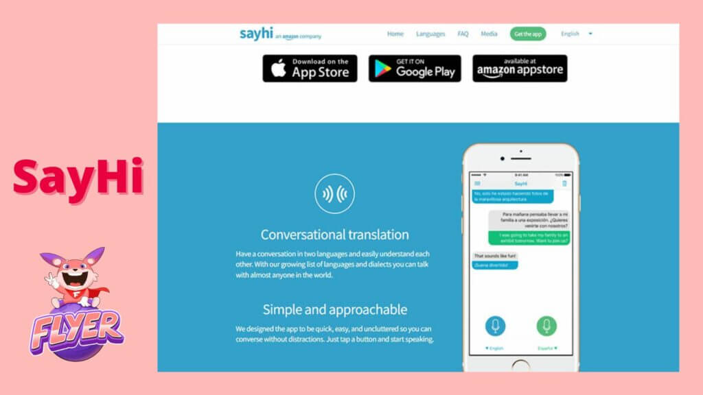 phần mềm dịch tiếng anh sang tiếng việt chuẩn, nhanh nhất - SayHi