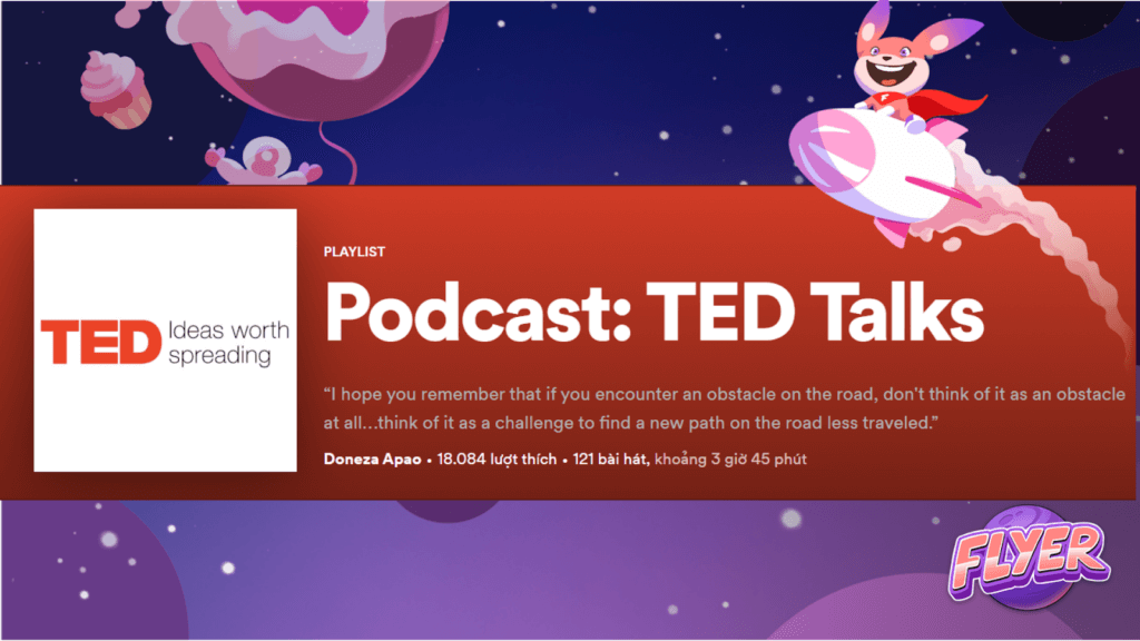 Podcast tiếng Anh TED Talks