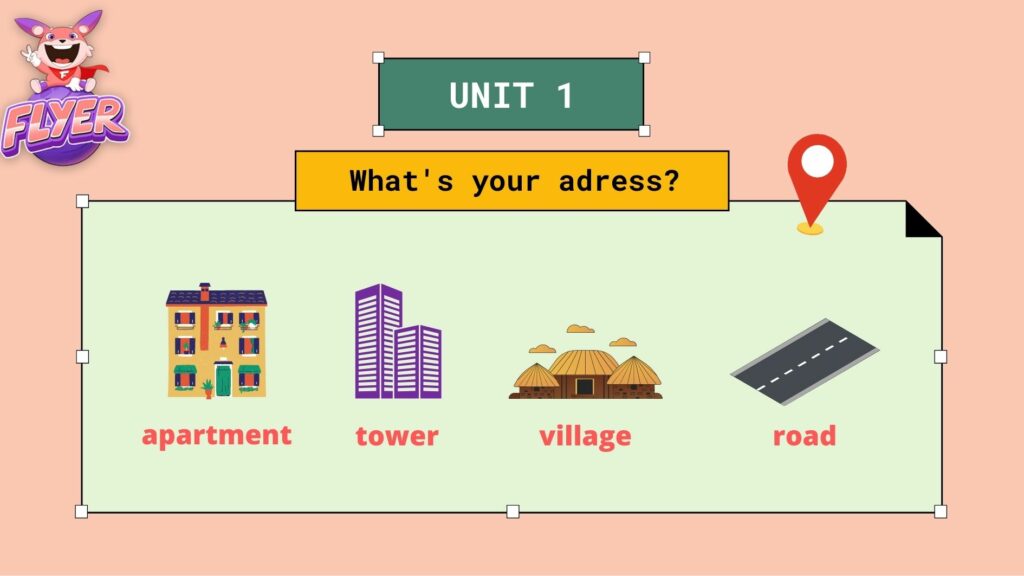 Unit 1: What's your address?