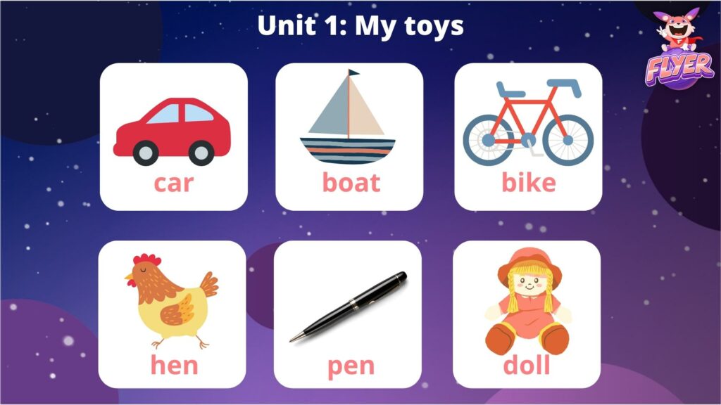 Unit 1: My toys