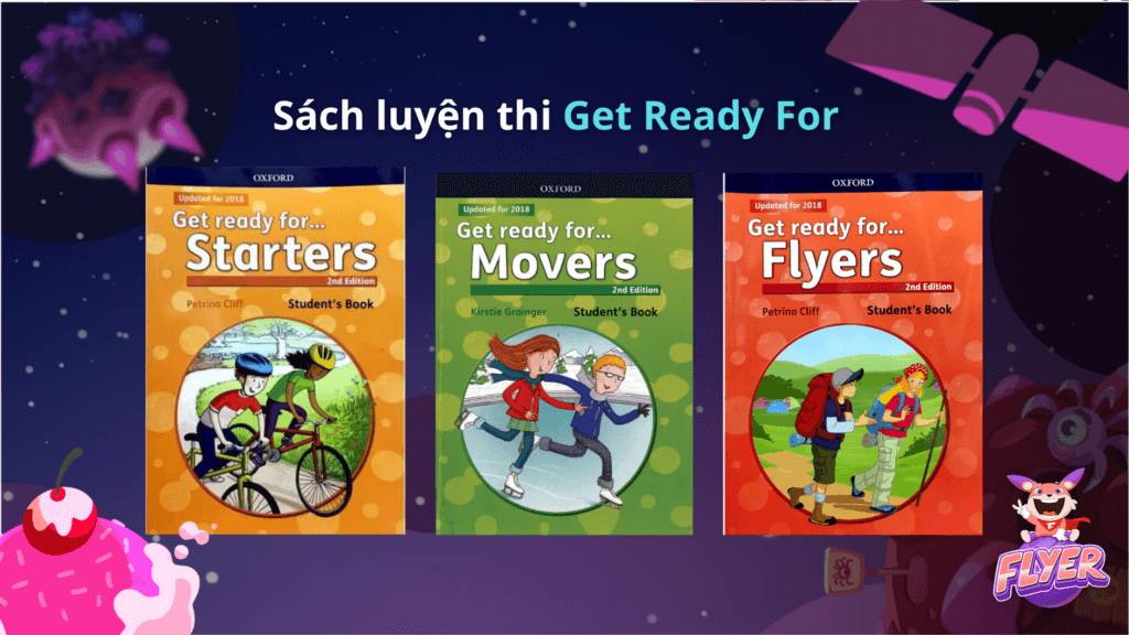Sách luyện thi Cambridge Get Ready For Starters/ Movers/ Flyers