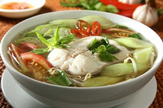 10. Sweet and sour fish broth