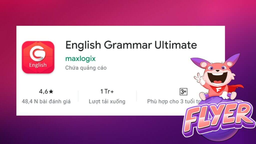 App học ngữ pháp tiếng Anh English Grammar Ultimate