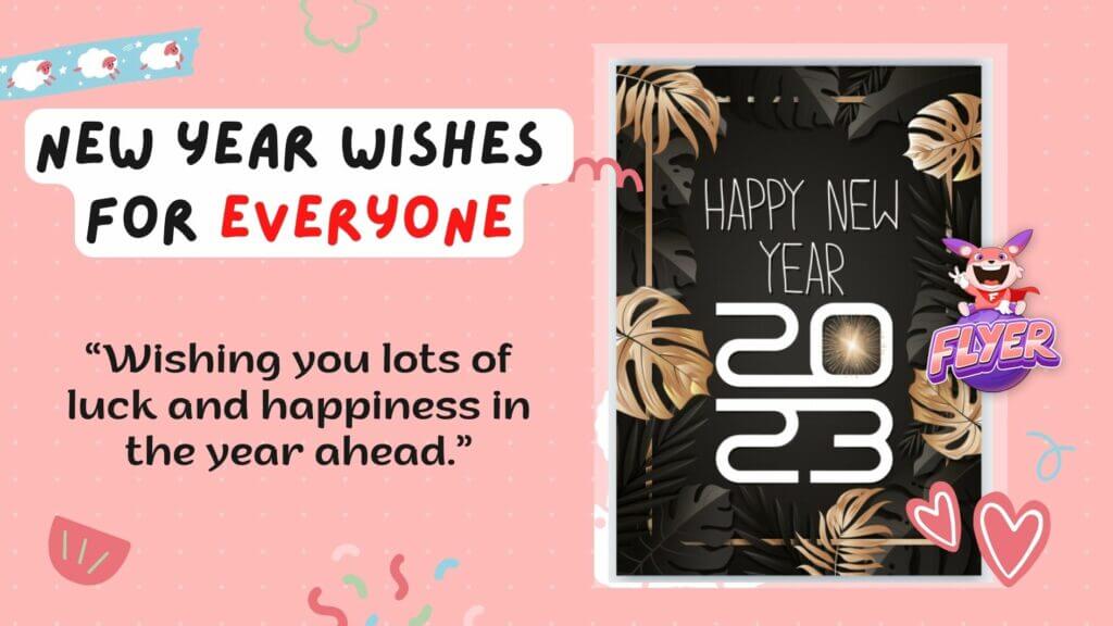 Chúc mừng năm mới tiếng Anh